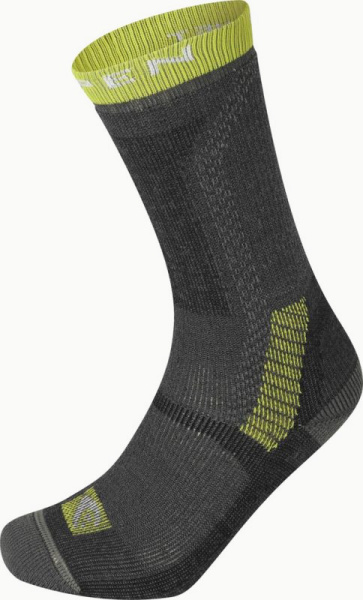 Носки Lorpen T3HME T3 Heavy Trekker Eco (; L (43-46); Charcoal/Lime)